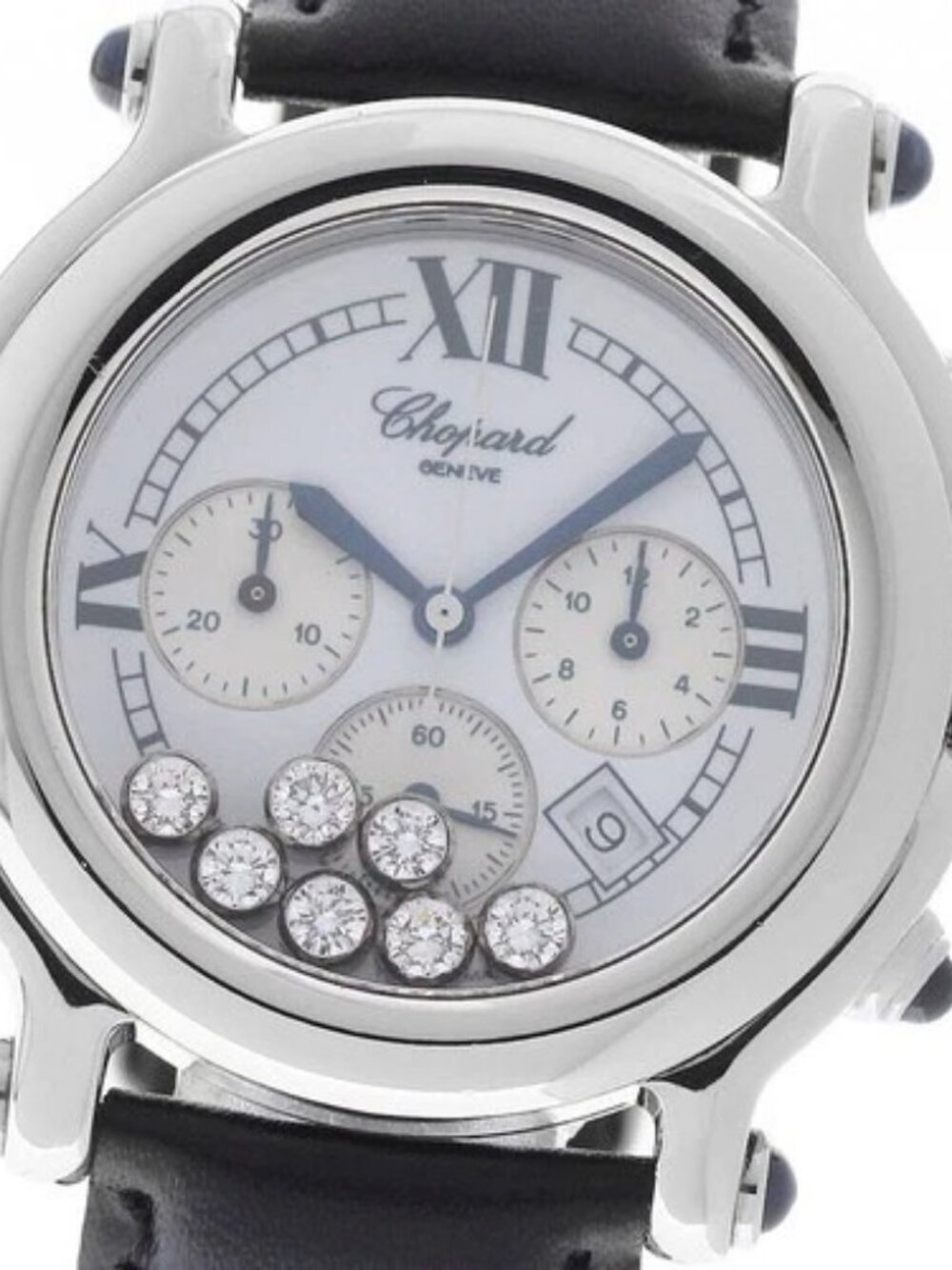 Chopard Happy sports 28/8269-23 7P diamond chronograph Quartz Men's Watch_967619